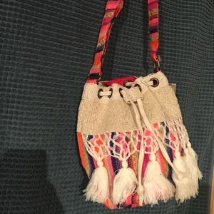 Crossbody beach bag